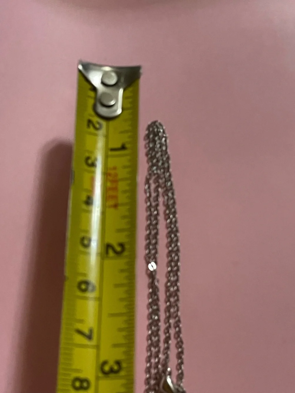 Crystal Silver Tone Baseball Necklace #9997 - Picture 4 of 8